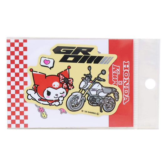 ダイカットステッカー ビニールシール HONDAxクロミ GROM サンリオ ゼネラルステッカー 耐水耐光 デコステッカー 日本製 メール便可