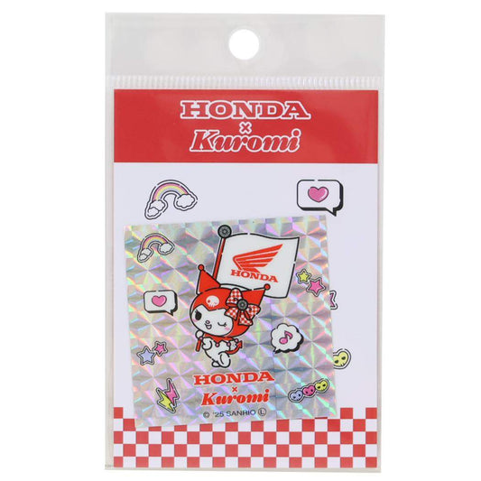 キラキラシール ステッカー HONDAxクロミ サンリオ ゼネラルステッカー 耐水耐光 デコステッカー ビニールシール 日本製 メール便可