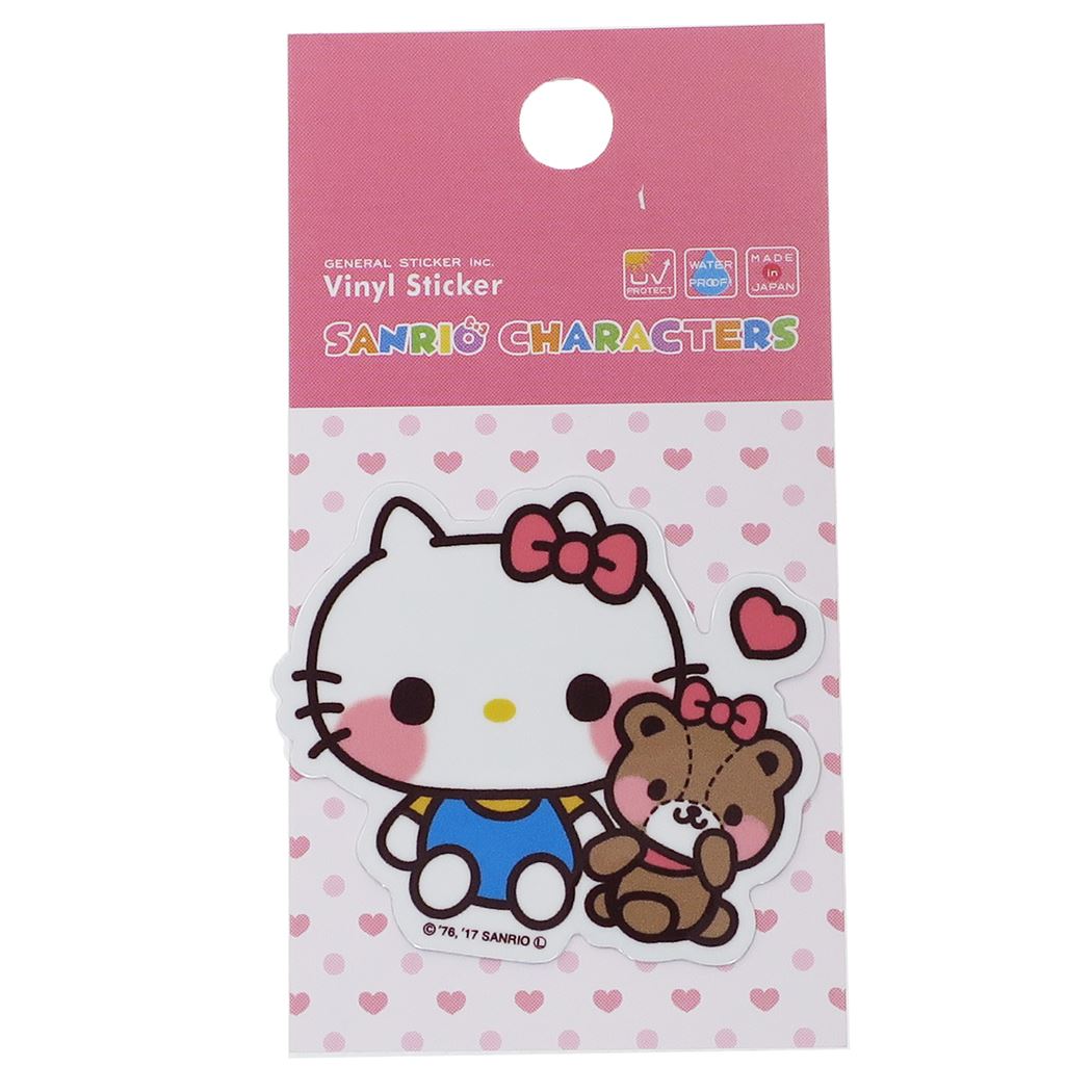 ダイカットミニシール ミニシール ハローキティ ゆるかわ サンリオ ゼネラルステッカー DECOシール かわいい メール便可