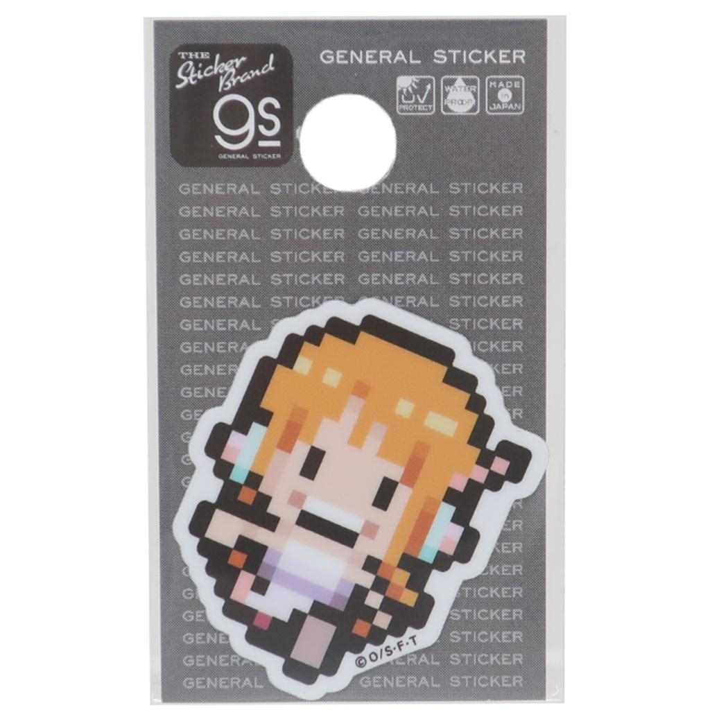 ダイカットミニステッカー ビニールシール ワンピース ピクセル Sサイズ ナミ エッグヘッドver 少年ジャンプ ゼネラルステッカー 耐水耐光 デコステッカー アニメメール便可