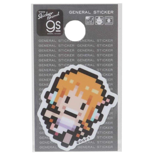 ダイカットミニステッカー ビニールシール ワンピース ピクセル Sサイズ ナミ エッグヘッドver 少年ジャンプ ゼネラルステッカー 耐水耐光 デコステッカー アニメメール便可