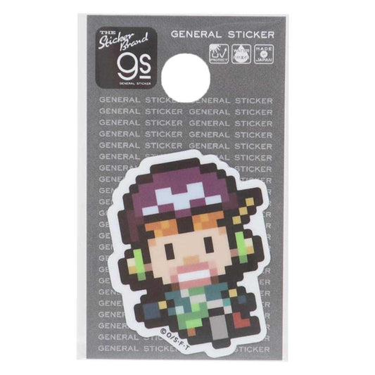 ダイカットミニステッカー ビニールシール ワンピース ピクセル Sサイズ ウソップ エッグヘッドver 少年ジャンプ ゼネラルステッカー 耐水耐光 デコステッカー アニメメール便可