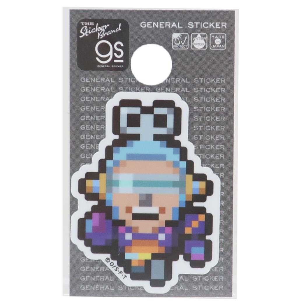 ダイカットミニステッカー ビニールシール ワンピース ピクセル Sサイズ フランキー エッグヘッドver 少年ジャンプ ゼネラルステッカー 耐水耐光 デコステッカー アニメメール便可