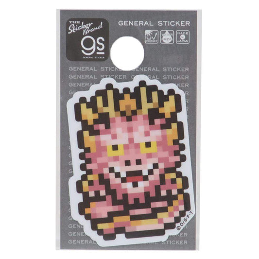 ダイカットミニステッカー ビニールシール ワンピース ピクセル Sサイズ モモの助 大人 獣型 少年ジャンプ ゼネラルステッカー 耐水耐光 デコステッカー アニメメール便可