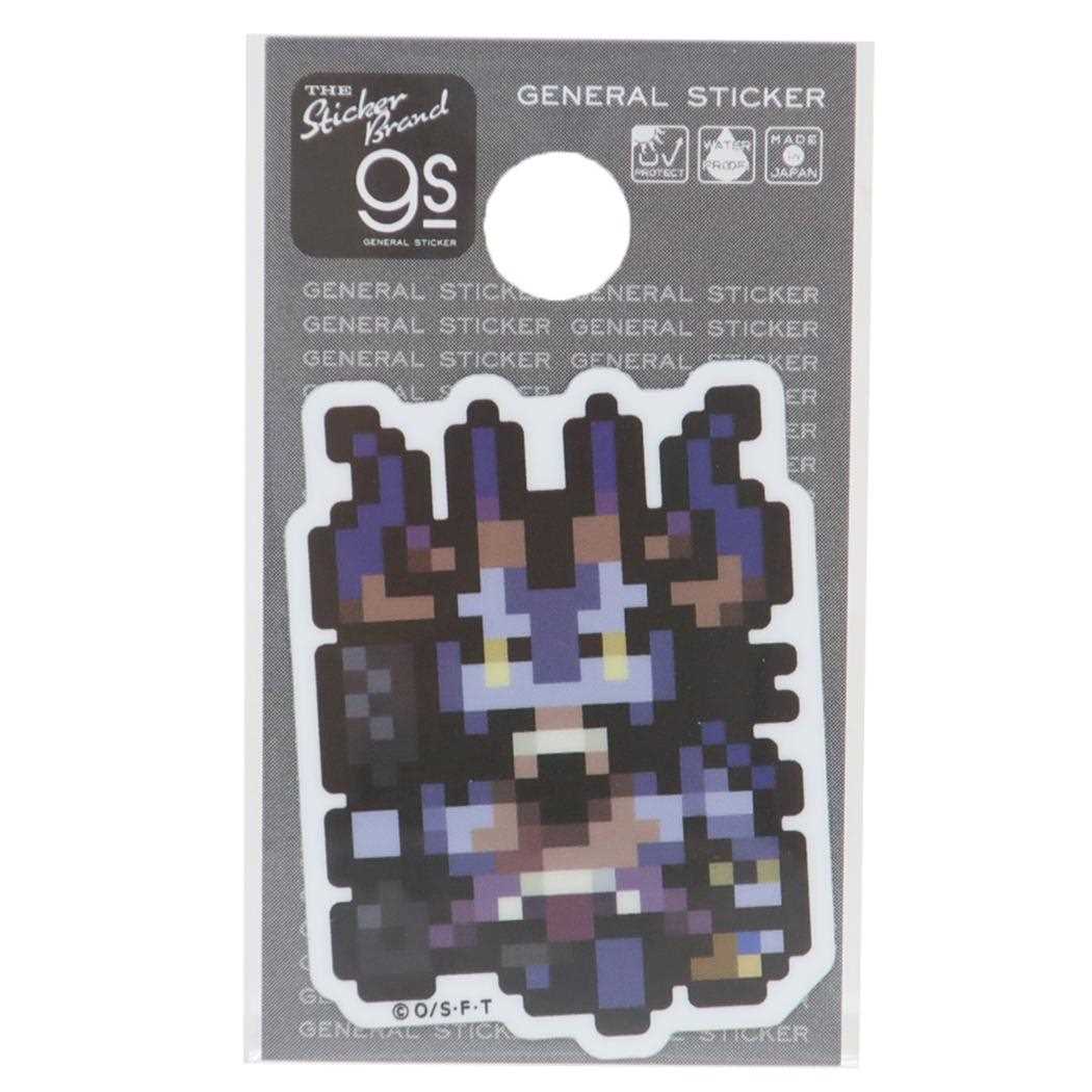 ワンピース ビニールシール ダイカットミニステッカー ピクセル Sサイズ カイドウ 人獣型 少年ジャンプ ゼネラルステッカー 耐水耐光 デコステッカー アニメキャラクター グッズ メール便可 シネマコレクション