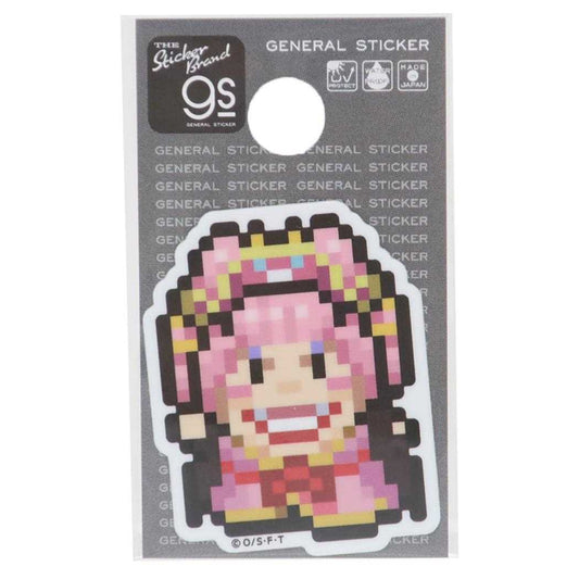 ダイカットミニステッカー ビニールシール ワンピース ピクセル Sサイズ ビッグマム ワノ国編 少年ジャンプ ゼネラルステッカー 耐水耐光 デコステッカー アニメメール便可