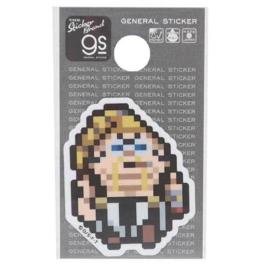 ダイカットミニステッカー ビニールシール ワンピース ピクセル Sサイズ クイーン 少年ジャンプ ゼネラルステッカー 耐水耐光 デコステッカー アニメメール便可
