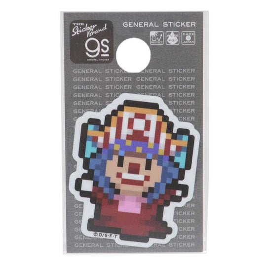 ダイカットミニステッカー ビニールシール ワンピース ピクセル Sサイズ バギー エッグヘッドver 少年ジャンプ ゼネラルステッカー 耐水耐光 デコステッカー アニメメール便可