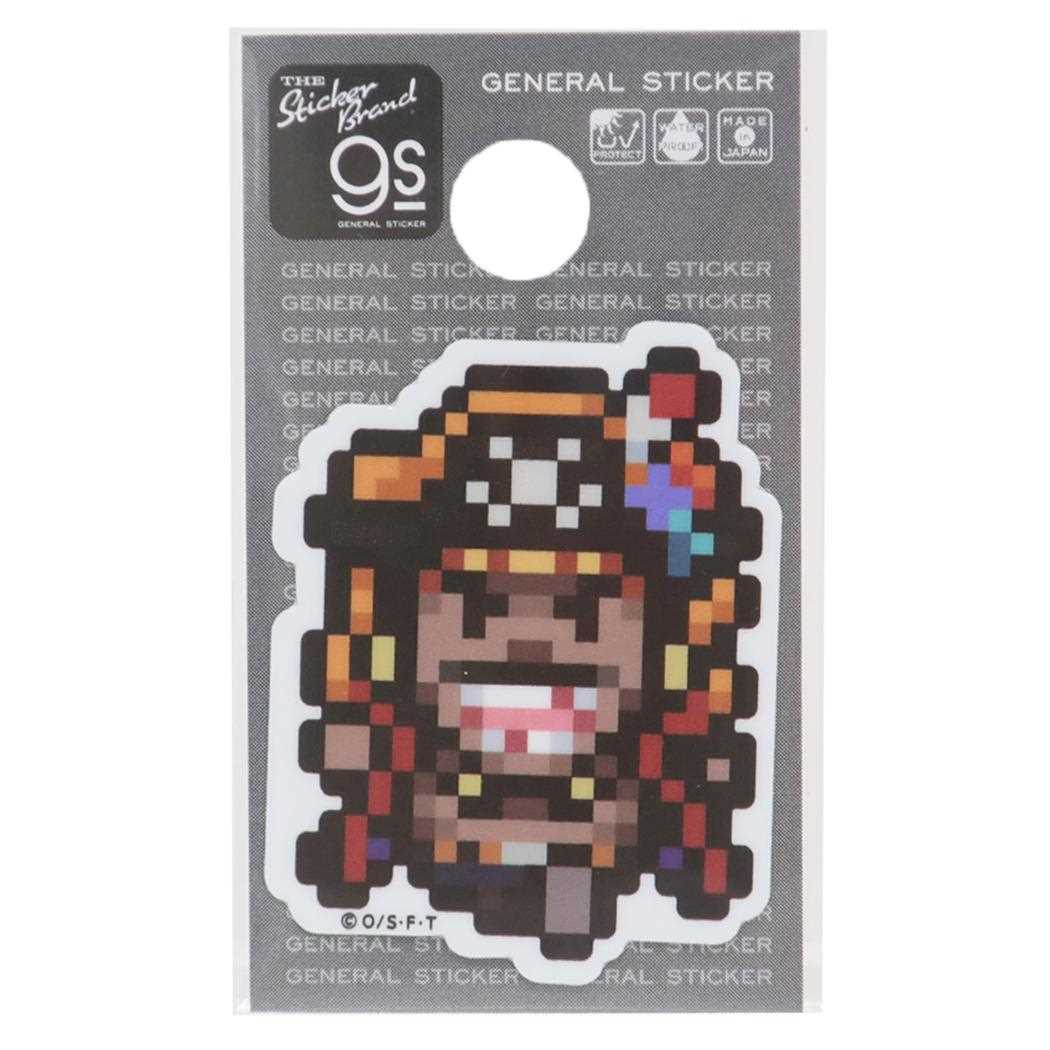 ワンピース ビニールシール ダイカットミニステッカー ピクセル Sサイズ 黒ひげ エッグヘッドver 少年ジャンプ ゼネラルステッカー 耐水耐光 デコステッカー アニメキャラクター グッズ メール便可 シネマコレクション