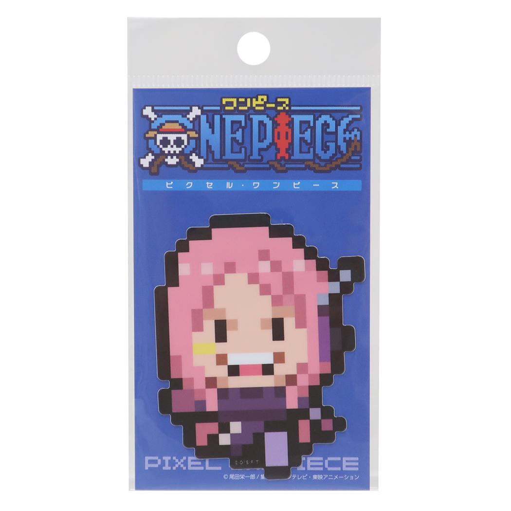 ビニールステッカー ダイカットシール ワンピース ピクセル ボニー エッグヘッドver 少年ジャンプ ゼネラルステッカー デコステッカー 耐水耐光 アニメメール便可