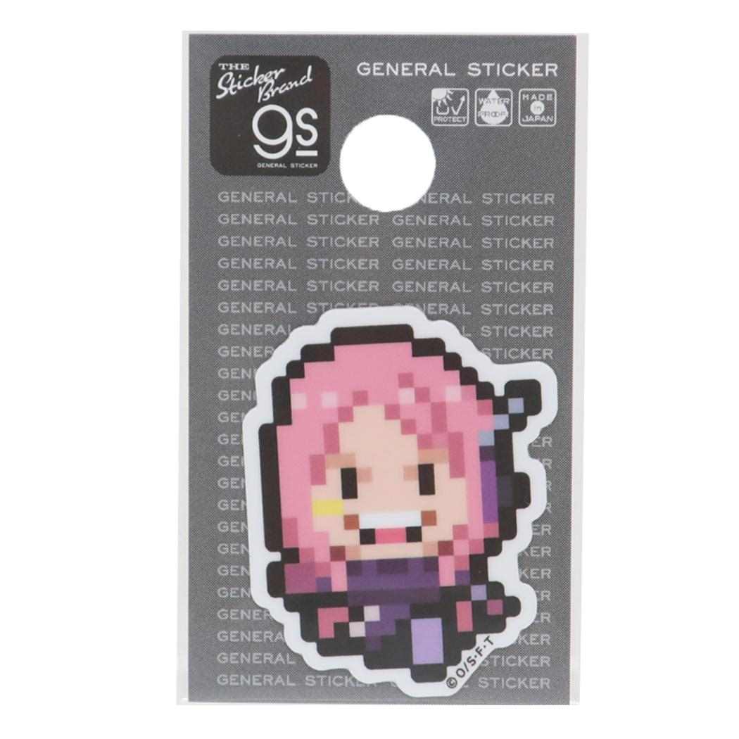 ダイカットミニステッカー ビニールシール ワンピース ピクセル Sサイズ ボニー エッグヘッドver 少年ジャンプ ゼネラルステッカー 耐水耐光 デコステッカー アニメメール便可