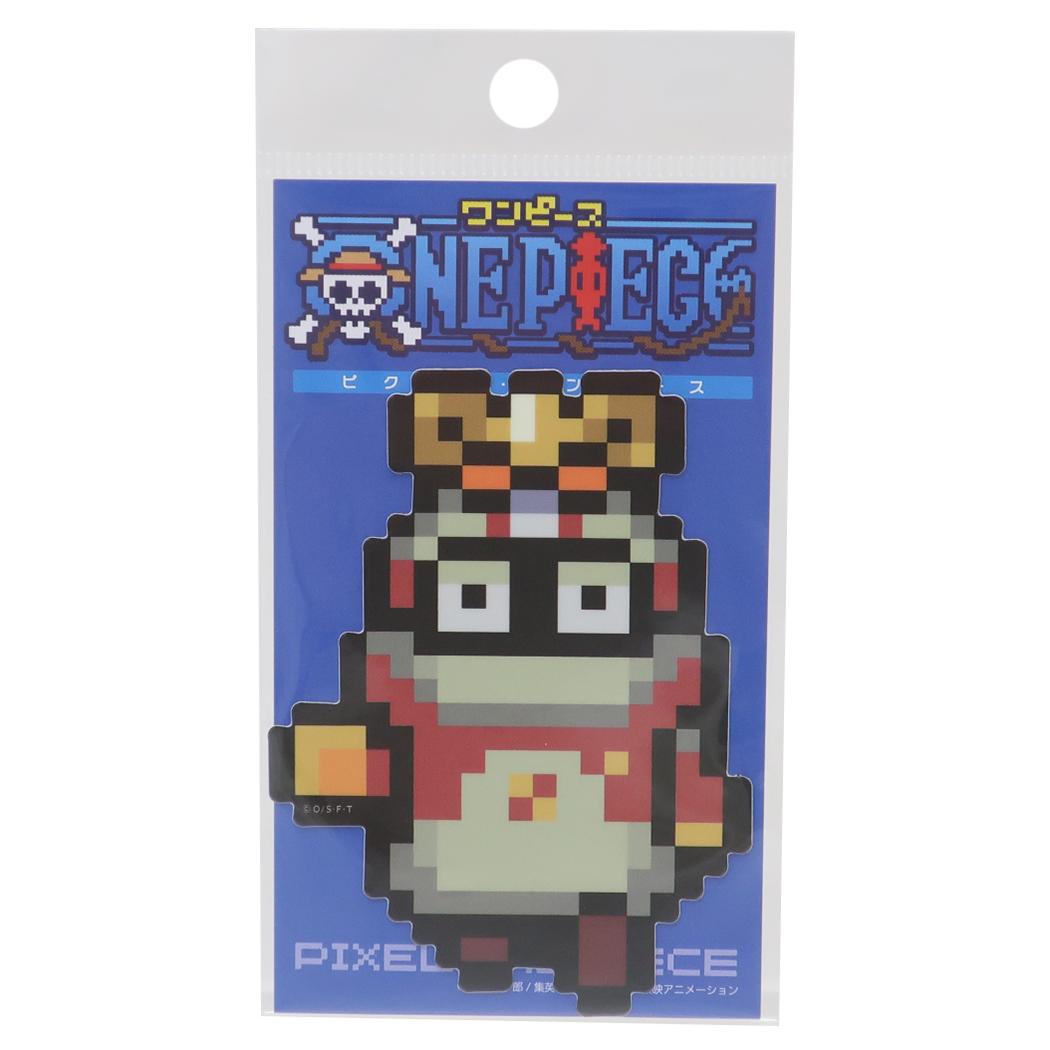 ビニールステッカー ダイカットシール ワンピース ピクセル ピタゴラス 少年ジャンプ ゼネラルステッカー デコステッカー 耐水耐光 アニメメール便可
