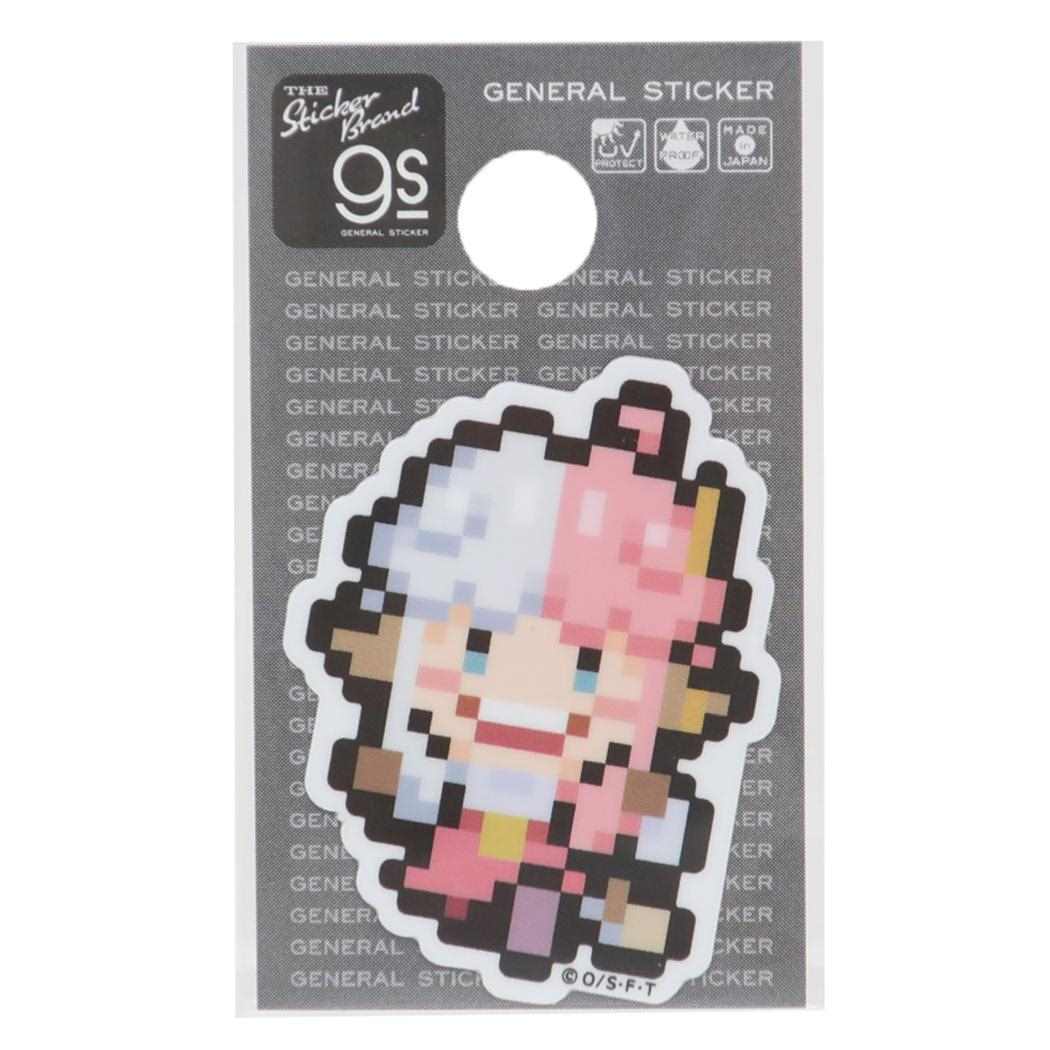 ワンピース ビニールシール ダイカットミニステッカー ピクセル Sサイズ アトラス 少年ジャンプ ゼネラルステッカー 耐水耐光 デコステッカー アニメキャラクター グッズ メール便可 シネマコレクション