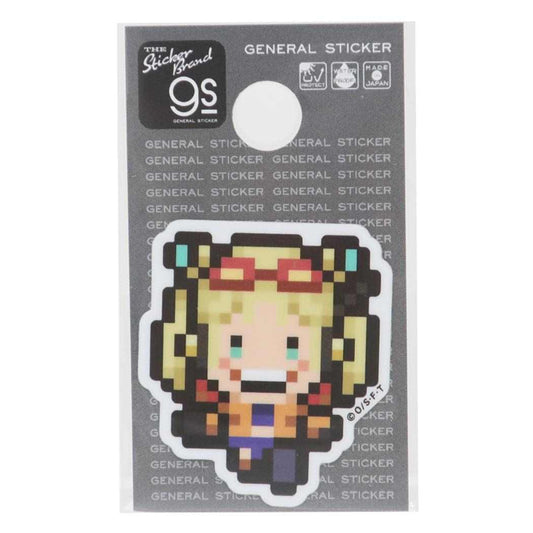 ダイカットミニステッカー ビニールシール ワンピース ピクセル Sサイズ ヨーク 少年ジャンプ ゼネラルステッカー 耐水耐光 デコステッカー アニメメール便可