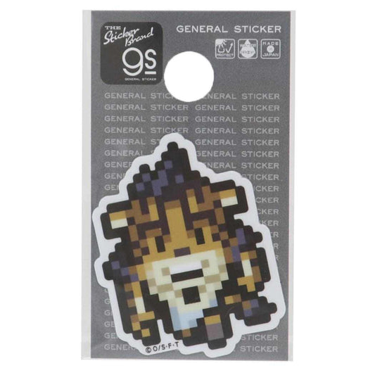 ダイカットミニステッカー ビニールシール ワンピース ピクセル Sサイズ ルッチ エッグヘッドver 少年ジャンプ ゼネラルステッカー 耐水耐光 デコステッカー アニメメール便可
