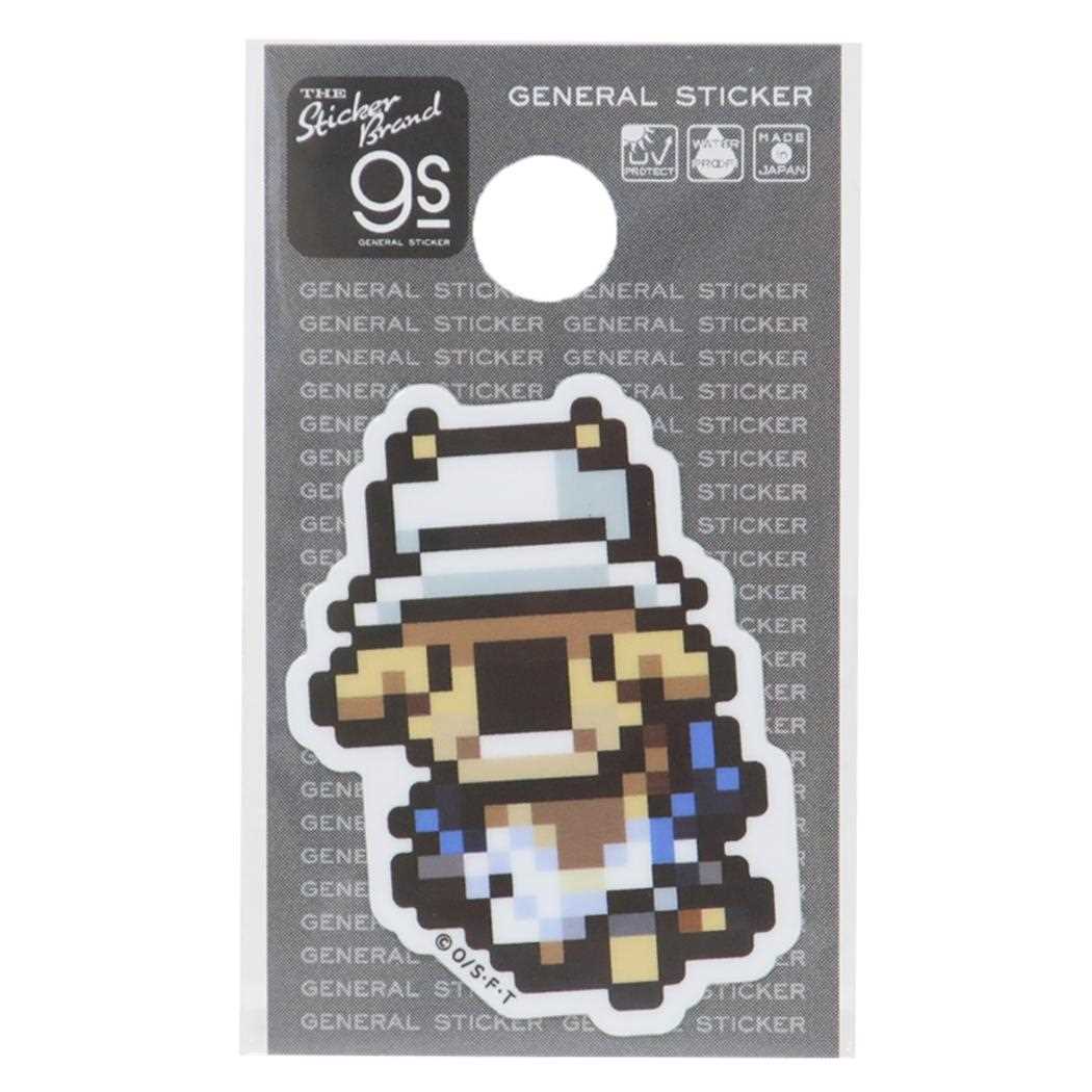 ダイカットミニステッカー ビニールシール ワンピース ピクセル Sサイズ カク エッグヘッドver 少年ジャンプ ゼネラルステッカー 耐水耐光 デコステッカー アニメメール便可