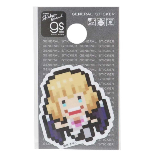 ダイカットミニステッカー ビニールシール ワンピース ピクセル Sサイズ ステューシー エッグヘッドver 少年ジャンプ ゼネラルステッカー 耐水耐光 デコステッカー アニメメール便可