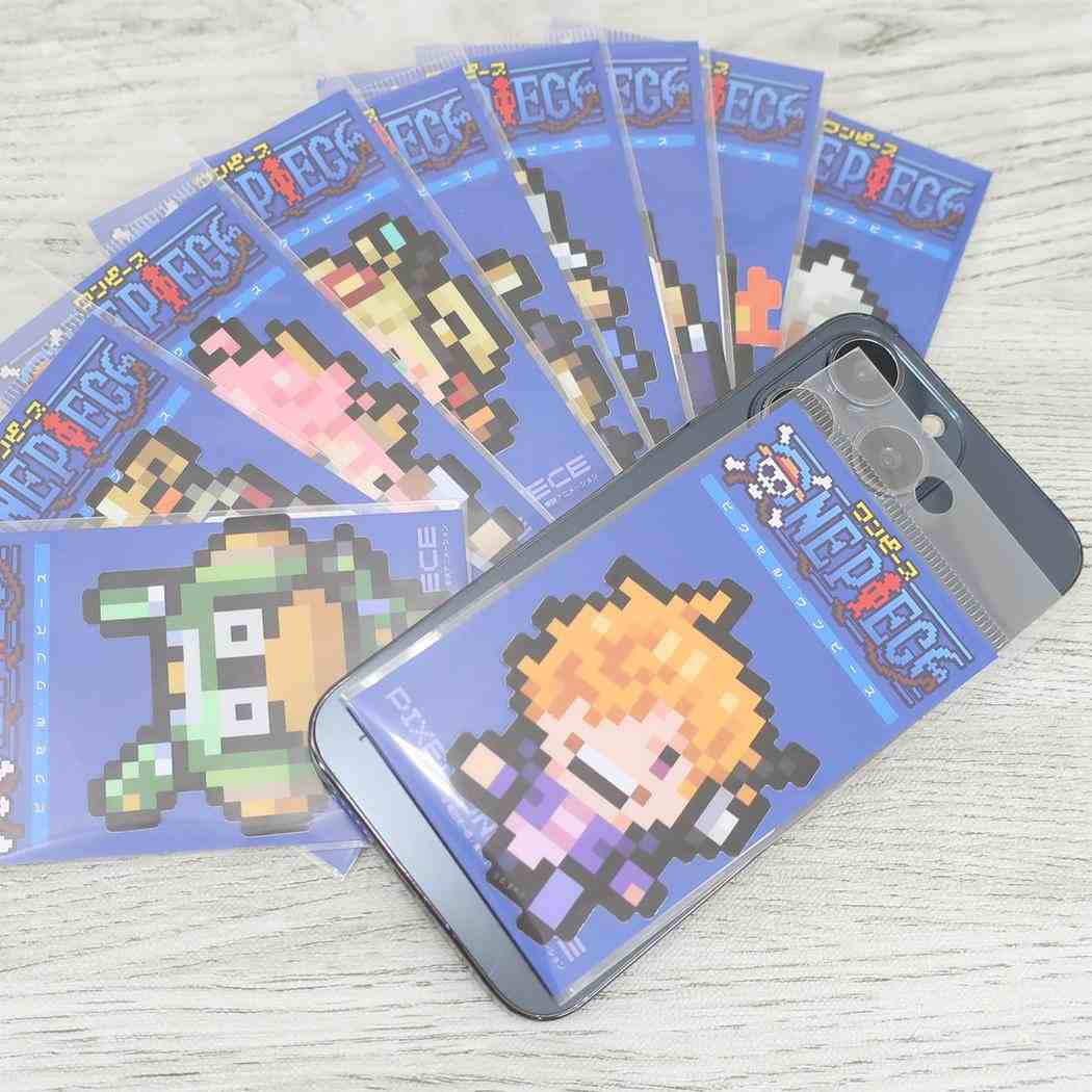 ビニールステッカー ダイカットシール ワンピース ピクセル S-スネーク 少年ジャンプ ゼネラルステッカー デコステッカー 耐水耐光 アニメメール便可