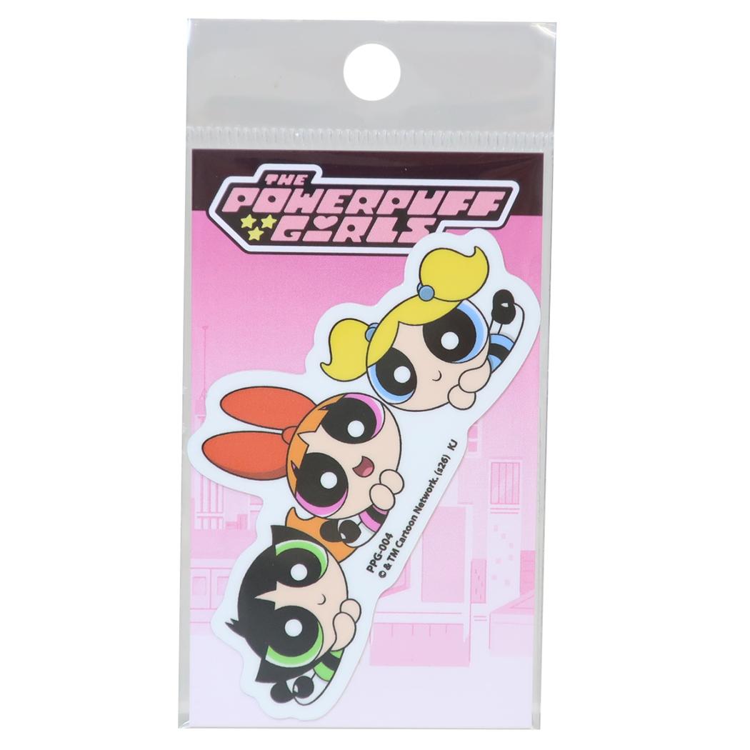 パワーパフガールズ ビニールシール ダイカットミニステッカー 集合 ゼネラルステッカー