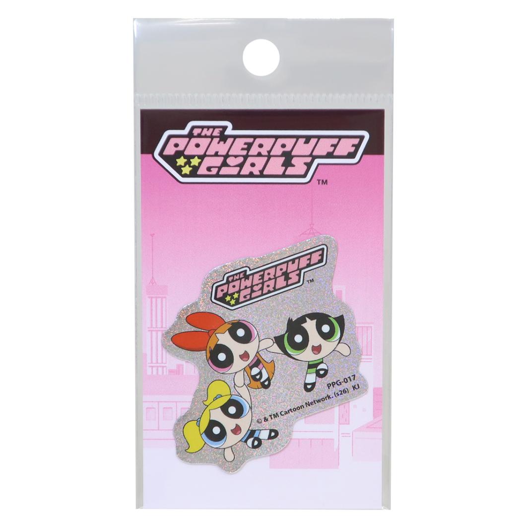 パワーパフガールズ ダイカットシール ホログラムミニステッカー 集合 ゼネラルステッカー