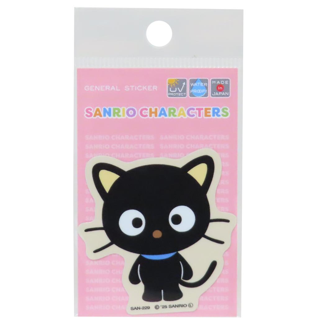 チョコキャット ビニールシール ダイカットミニステッカー サンリオ ゼネラルステッカー 耐水耐光 デコステッカー 日本製 キャラクター グッズ メール便可 シネマコレクション