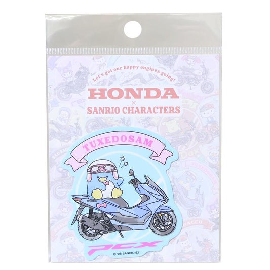 タキシードサムxHONDA ビニールシール ダイカットステッカー PCX サンリオ ゼネラルステッカー