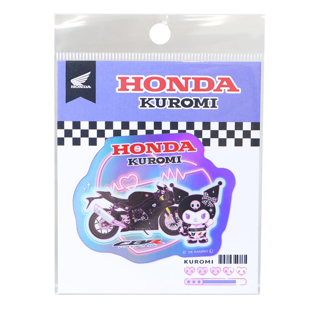 クロミxHONDA ダイカットシール ホログラムステッカー CBR FIREBLADE サンリオ ゼネラルステッカー
