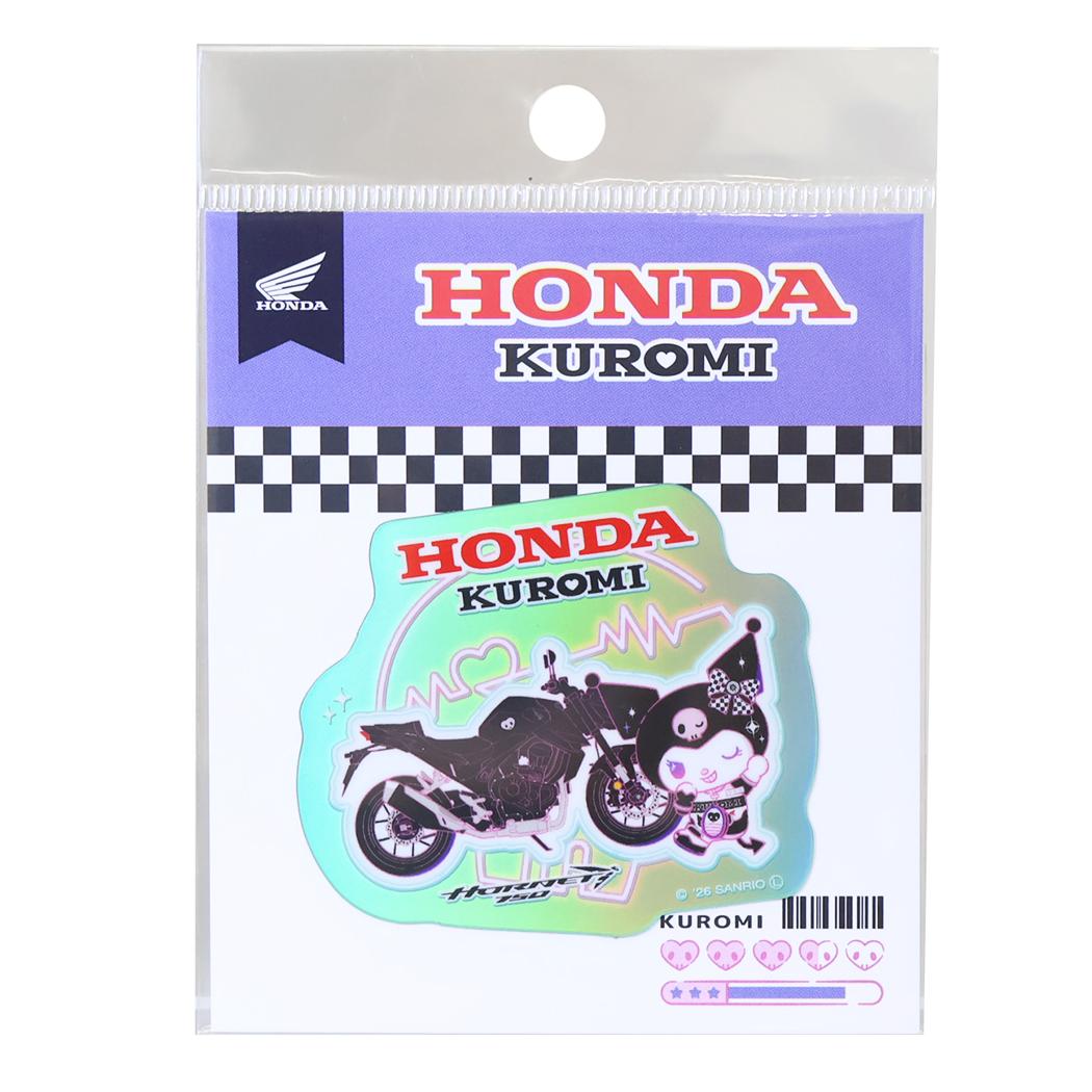 クロミxHONDA ダイカットシール ホログラムステッカー HORNET750 サンリオ ゼネラルステッカー