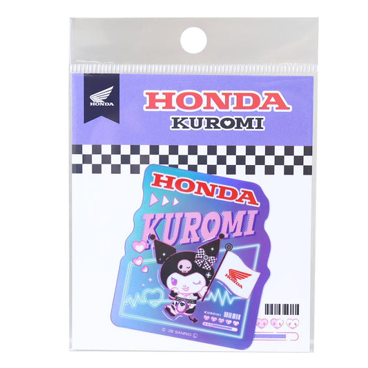 クロミxHONDA ダイカットシール ホログラムステッカー フラッグ サンリオ ゼネラルステッカー