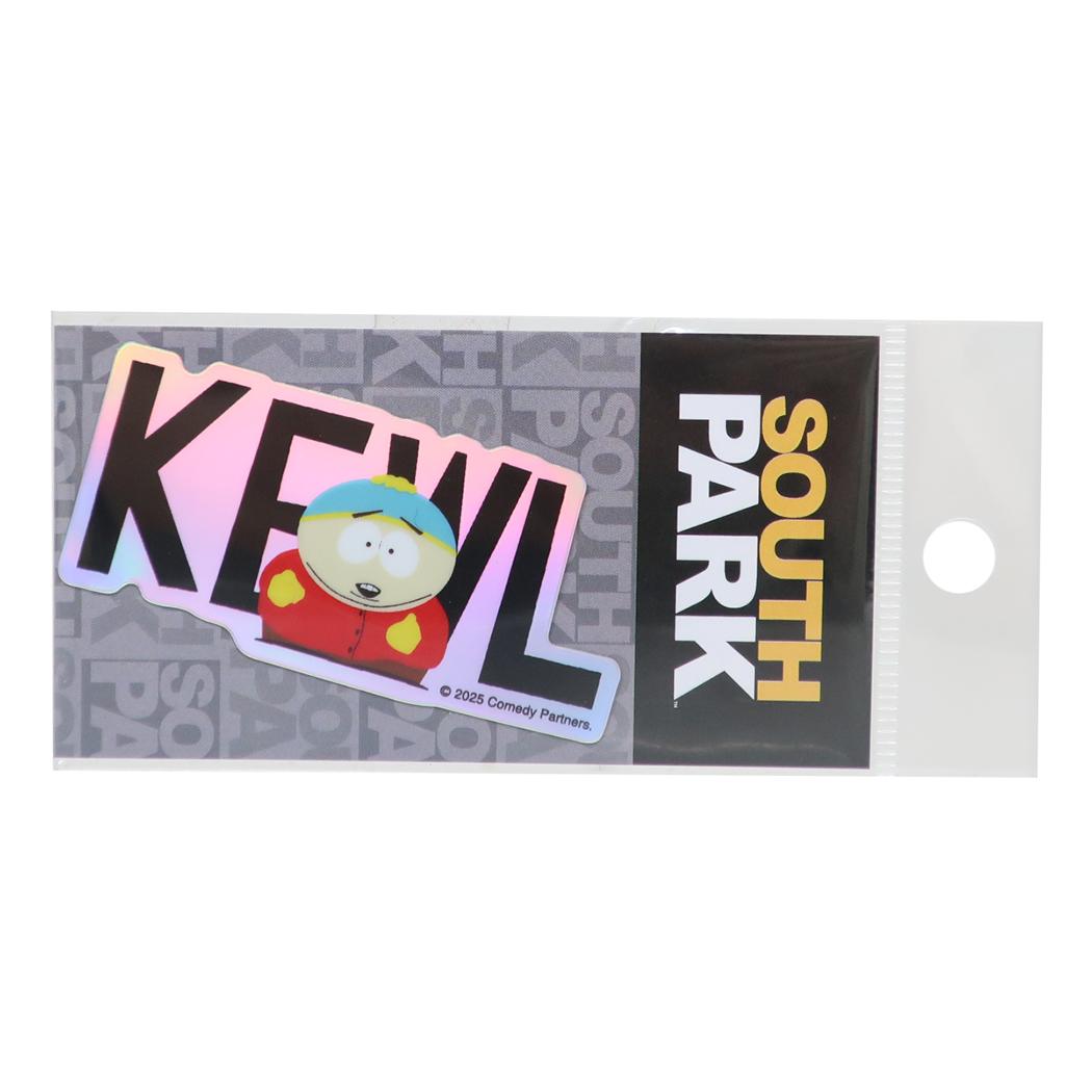 ホログラムミニステッカー ダイカットシール サウスパーク KEWL SOUTH PARK ゼネラルステッカー 耐水耐光 デコステッカー メール便可
