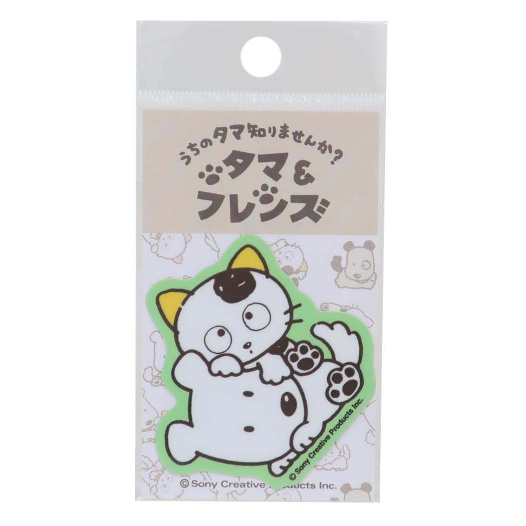 ダイカットミニステッカー ビニールシール タマ＆フレンズ タマ＆ポチ ゼネラルステッカー 耐水耐光 デコステッカー メール便可