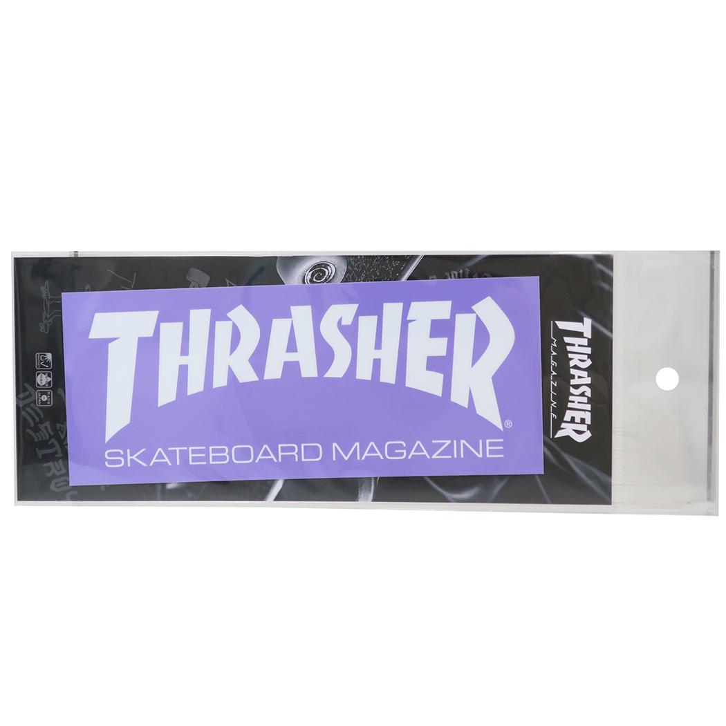 ビッグサイズステッカー ビッグシール THRASHER MAG LOGO スポーツブランド ゼネラルステッカー 耐水耐光 デコステッカー スラッシャー メール便可