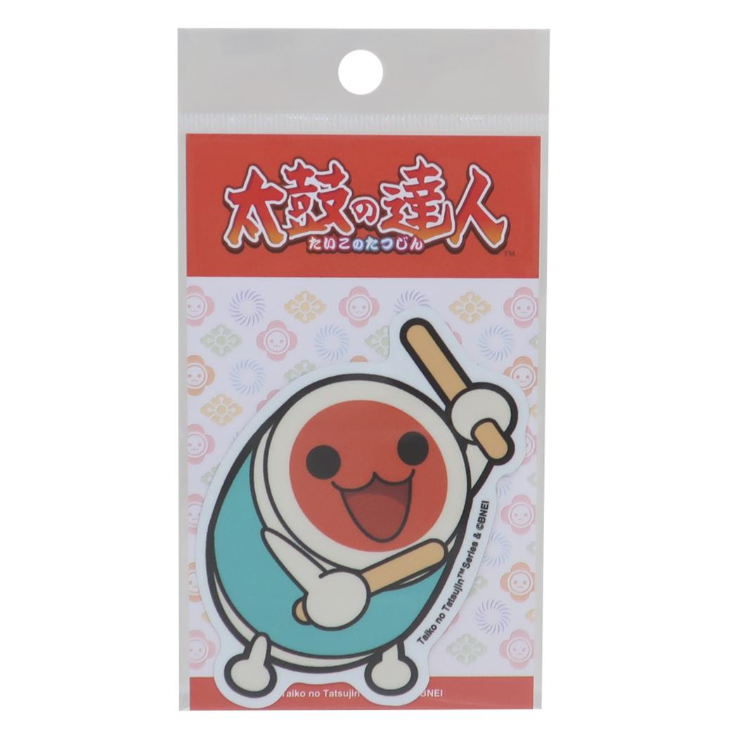 ダイカットステッカー ビニールシール 太鼓の達人 どんちゃん ゼネラルステッカー デコステッカー 耐水耐光 メール便可