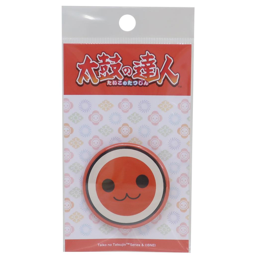 44mmカンバッジ 缶バッジ 太鼓の達人 どんちゃん ゼネラルステッカー コレクション雑貨 メール便可