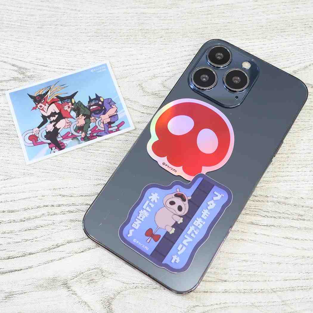 タイムボカンシリーズ ヤッターマン ビニールシール ダイカットステッカー 3枚セット タツノコプロ ドロンボー一味 ゼネラルステッカー