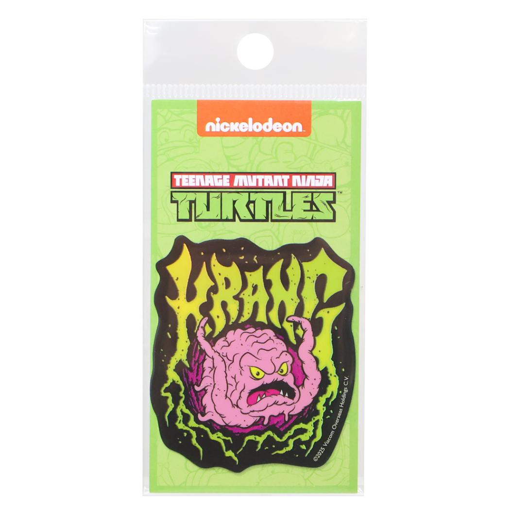 ホログラムミニステッカー ビニールシール ニンジャタートルズ KRANG ゼネラルステッカー DECOシール 耐光 耐水 日本製 メール便可