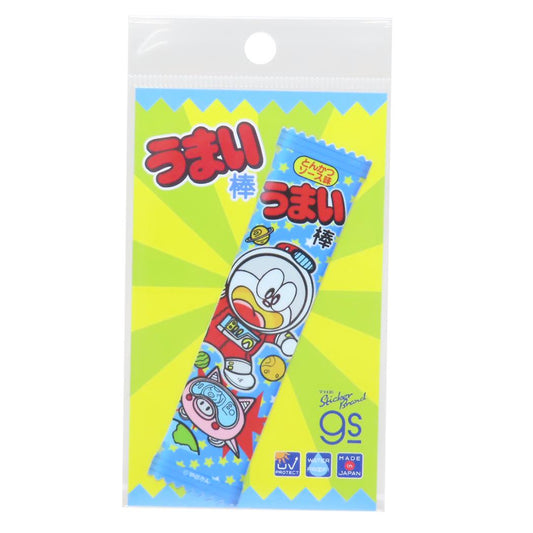 ダイカットステッカー ダイカットシール うまい棒 とんかつソース味 お菓子パッケージ ゼネラルステッカー 耐水耐光 デコステッカー メール便可