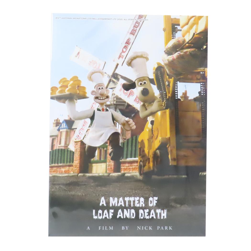 フォトアートポスター アニメ ポスター ウォレスとグルミット A MATTER OF LOAF AND DEATH ゼネラルステッカー インテリア メール便可