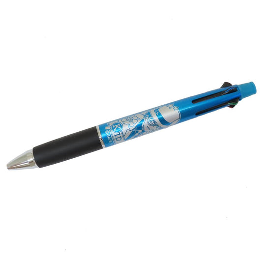 ジェットストリーム4＆1 多機能ペン ボール径0.7mm 芯径0.5mm シャープペン＆黒赤青緑4色ボールペン 名探偵コナン 怪盗キッド 少年サンデー ヒサゴ 新学期準備文具 三菱鉛筆 リフィル交換可能 アニメメール便可