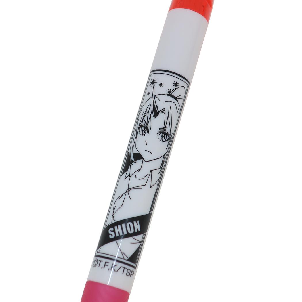 エナージェルエス 0.5mm ボールペン 転生したらスライムだった件 シオン ヒサゴ 筆記具 文房具 ぺんてる アニメメール便可