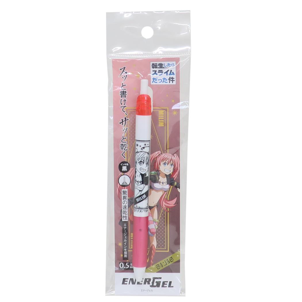 エナージェルエス 0.5mm ボールペン 転生したらスライムだった件 ミリム ヒサゴ 筆記具 文房具 ぺんてる アニメメール便可
