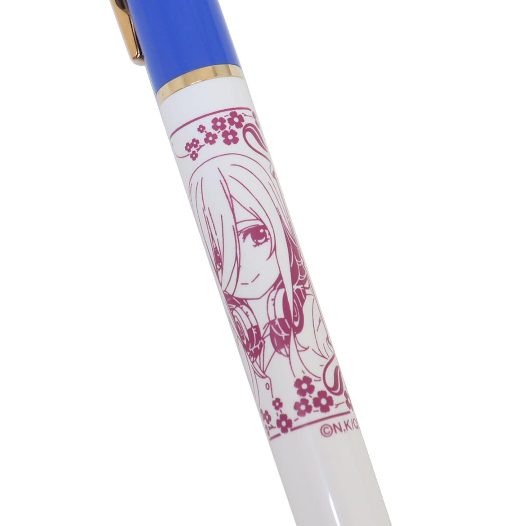 ノック式ボールペン 0.5 ボールペン 五等分の花嫁 三玖 ヒサゴ 新学期準備文具 アニメメール便可