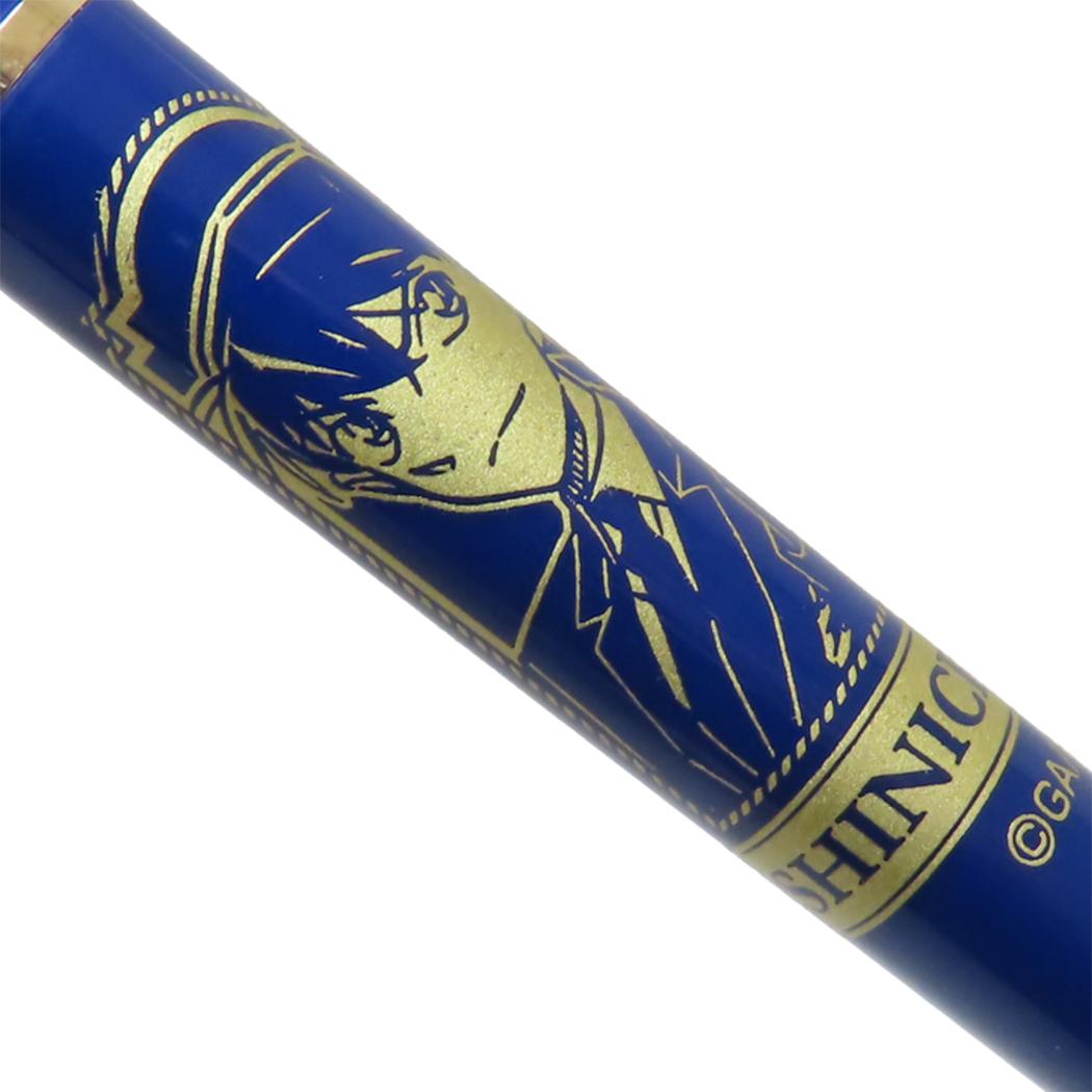 ボールペン 0.5mm ボールペン 名探偵コナン 工藤新一 少年サンデー ヒサゴ 新学期準備文具 アニメメール便可