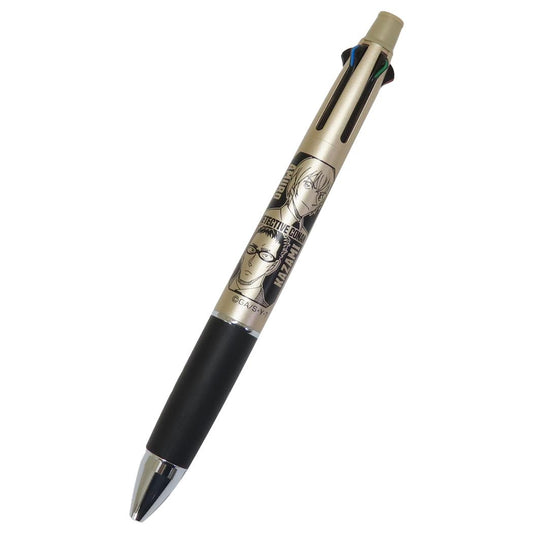 ジェットストリーム4＆1 多機能ペン ボール径0.38mm 芯径0.5mm シャープペン＆黒赤青緑4色ボールペン 名探偵コナン 安室透＆風見裕也 少年サンデー ヒサゴ 新学期準備文具 三菱鉛筆 リフィル交換可能 アニメメール便可