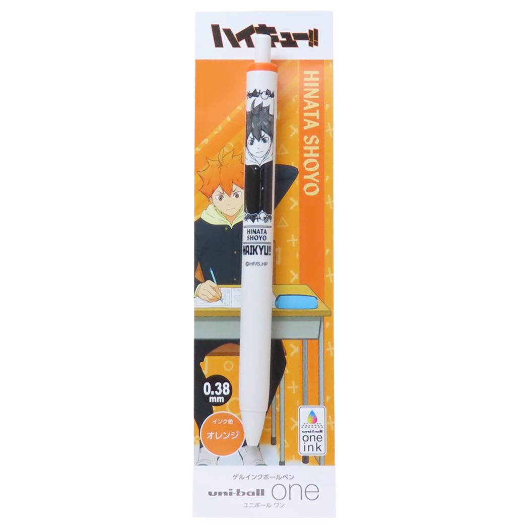 ユニボールワン 0.38mm ボールペン ハイキュー！！ 日向翔陽 少年ジャンプ ヒサゴ 新学期準備文具 アニメメール便可