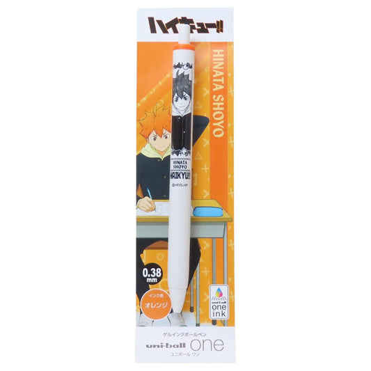ユニボールワン 0.38mm ボールペン ハイキュー！！ 日向翔陽 少年ジャンプ ヒサゴ 新学期準備文具 アニメメール便可