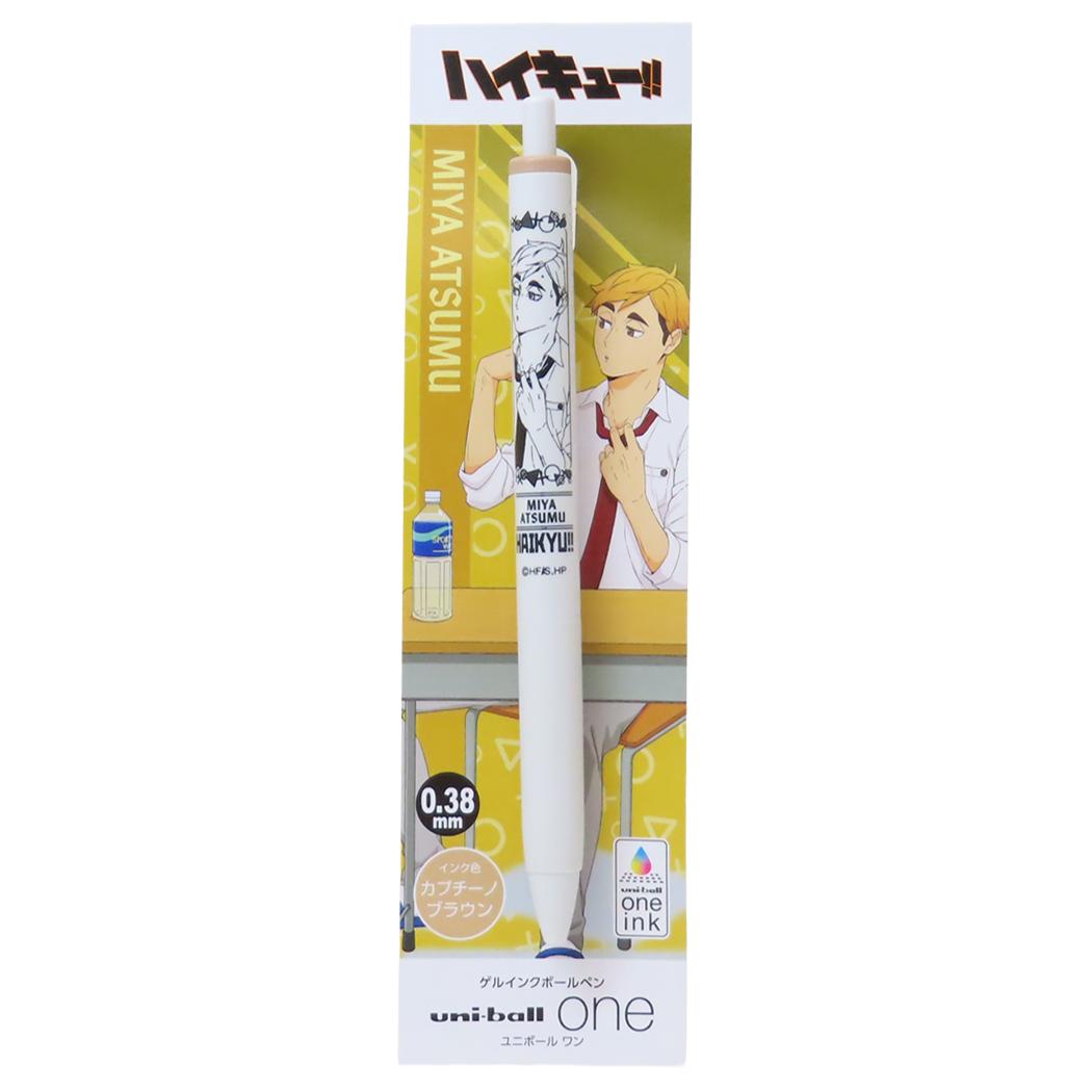 ユニボールワン 0.38mm ボールペン ハイキュー！！ 宮侑 少年ジャンプ ヒサゴ 新学期準備文具 アニメメール便可