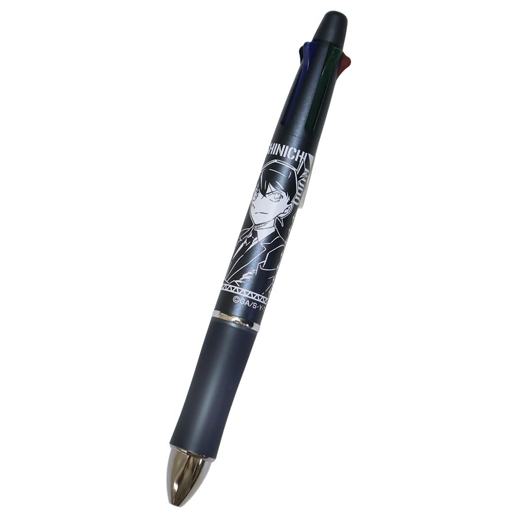 Dr.Grip4+1ドクターグリップ 多機能ボールペン 名探偵コナン 工藤新一 少年サンデー ヒサゴ 新学期準備 筆記用具 アニメメール便可