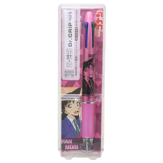 Dr.Grip4+1ドクターグリップ 多機能ボールペン 名探偵コナン 毛利 蘭 少年サンデー ヒサゴ 新学期準備 筆記用具 アニメメール便可