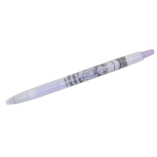 ジュース くすみカラー 0.5mm ボールペン 名探偵コナン 灰原 哀 バイオレット 少年サンデー ヒサゴ 事務用品 筆記用具 日本製 アニメメール便可